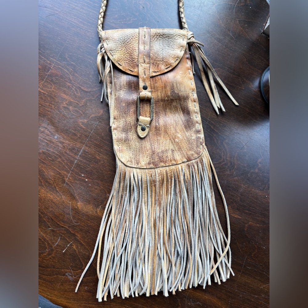 BED|STU- Fringe Leather Crossbody Bag